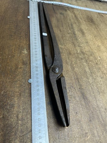 Outil ancien fer forgé pince - fer,