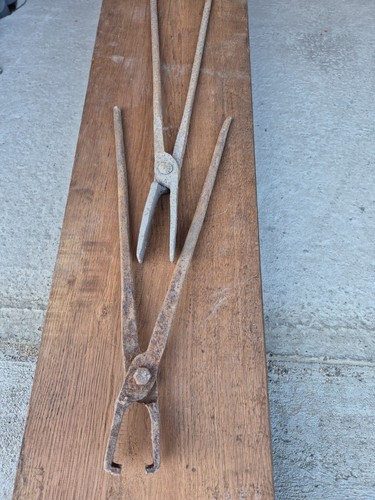 Anciennes pinces forgeron - pinces, ,