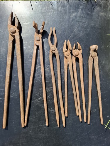 Lot pinces forgeron de - 6,